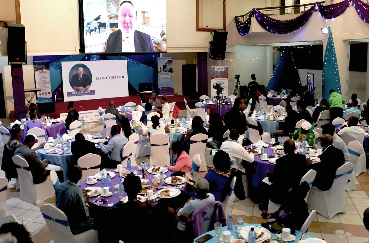 The banqueting hall during the keynote at PurposeFest 2023